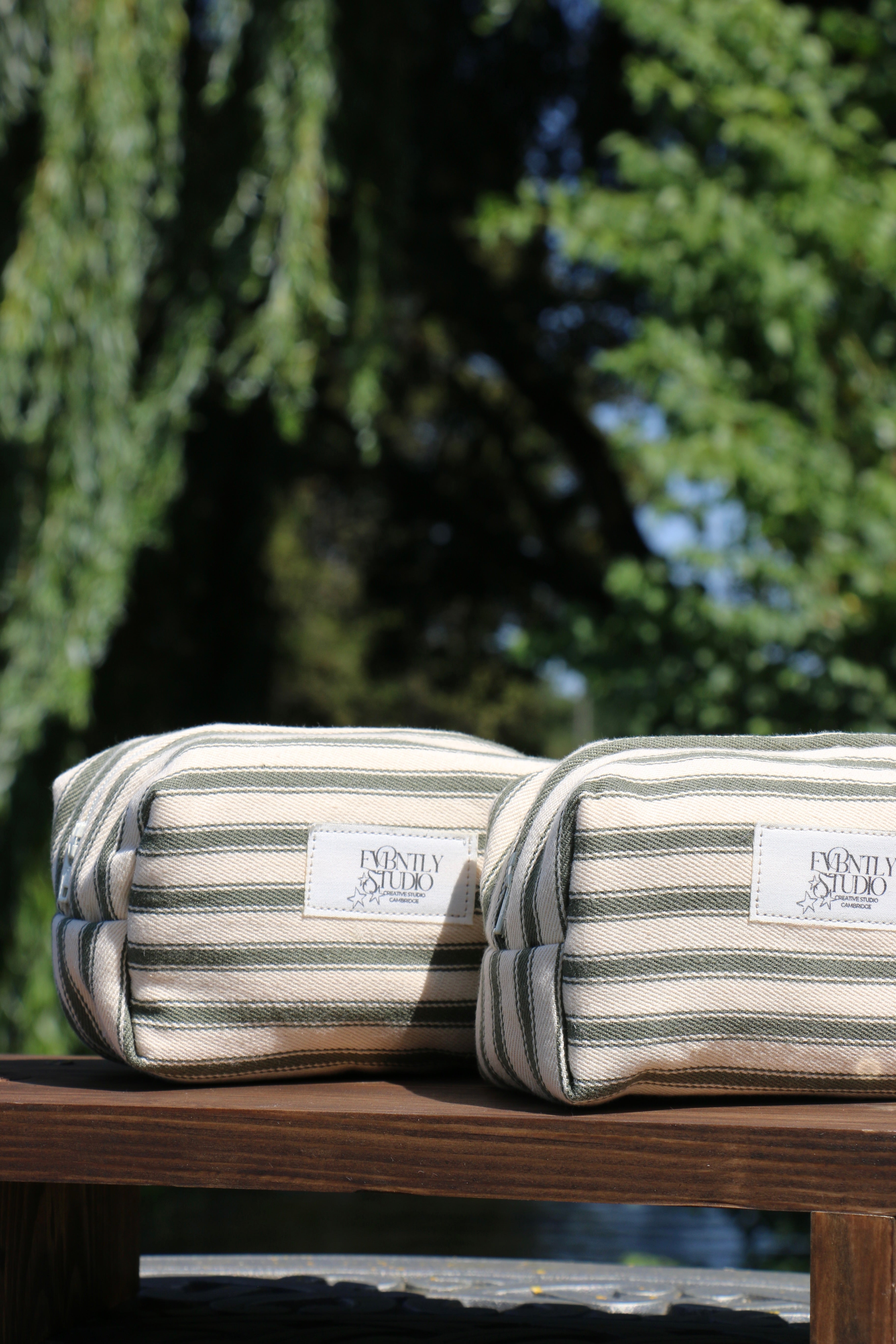 Mini Makeup Bag Sage Green