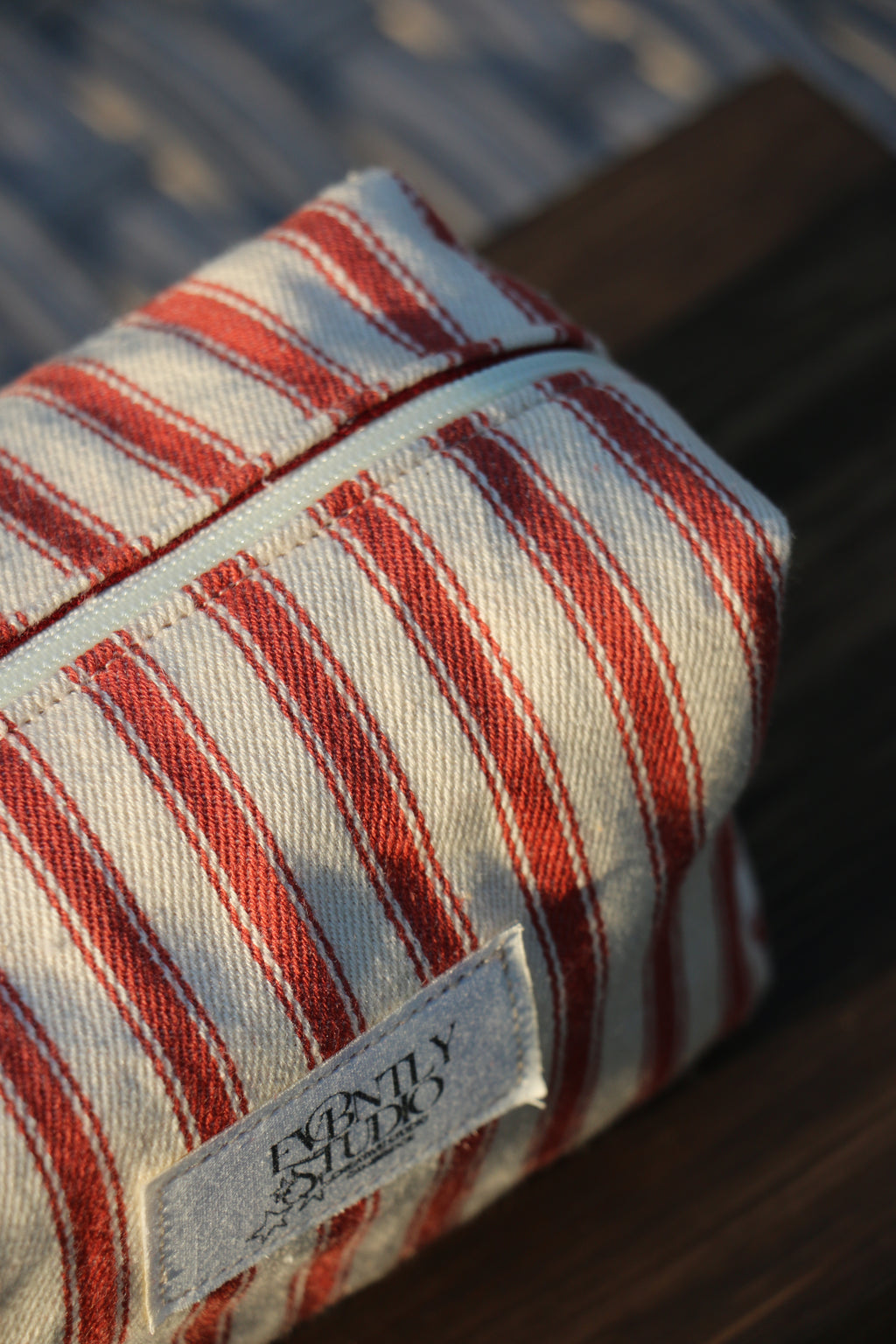 Mini Makeup Bag Red