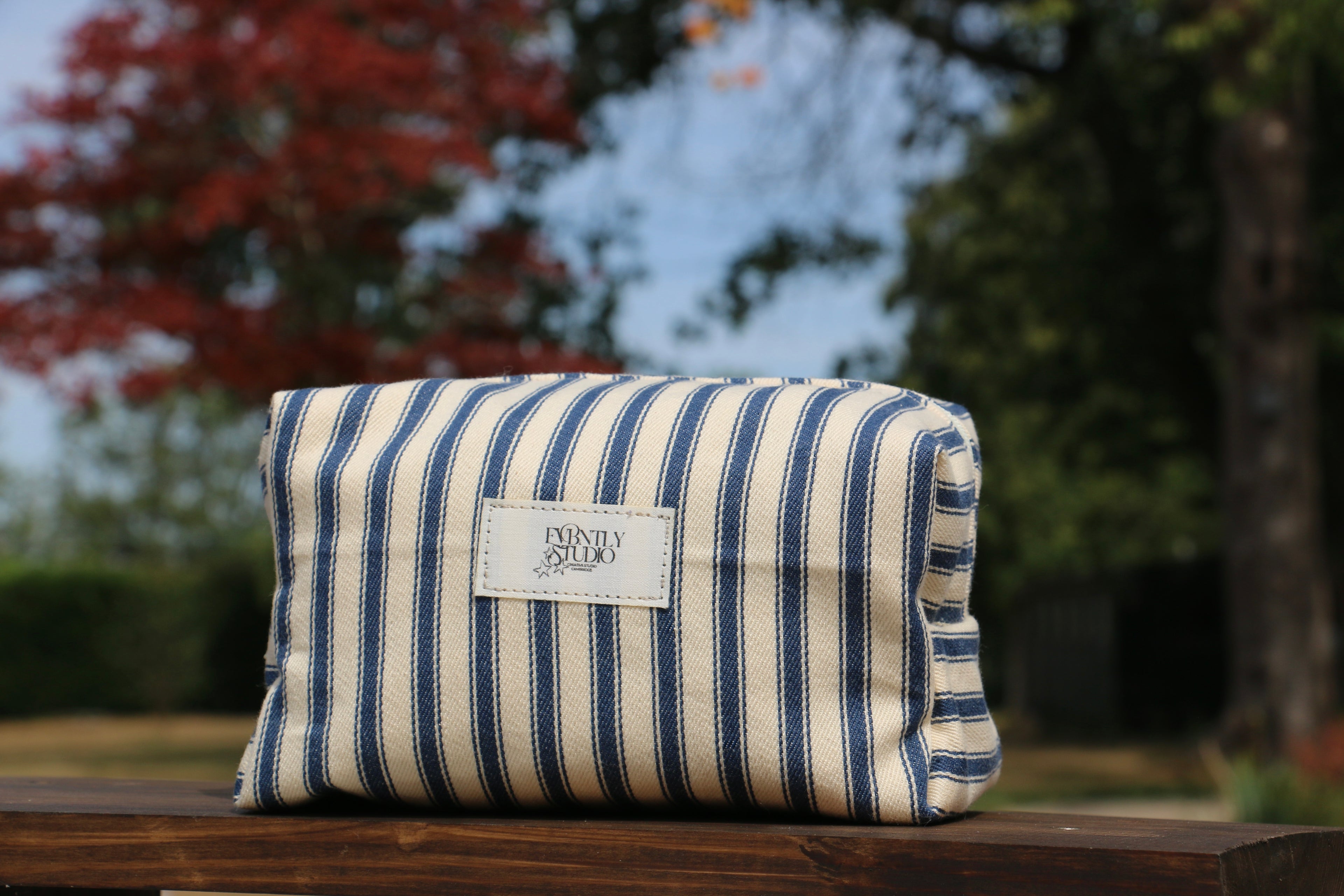 Makeup Pouch French Navy