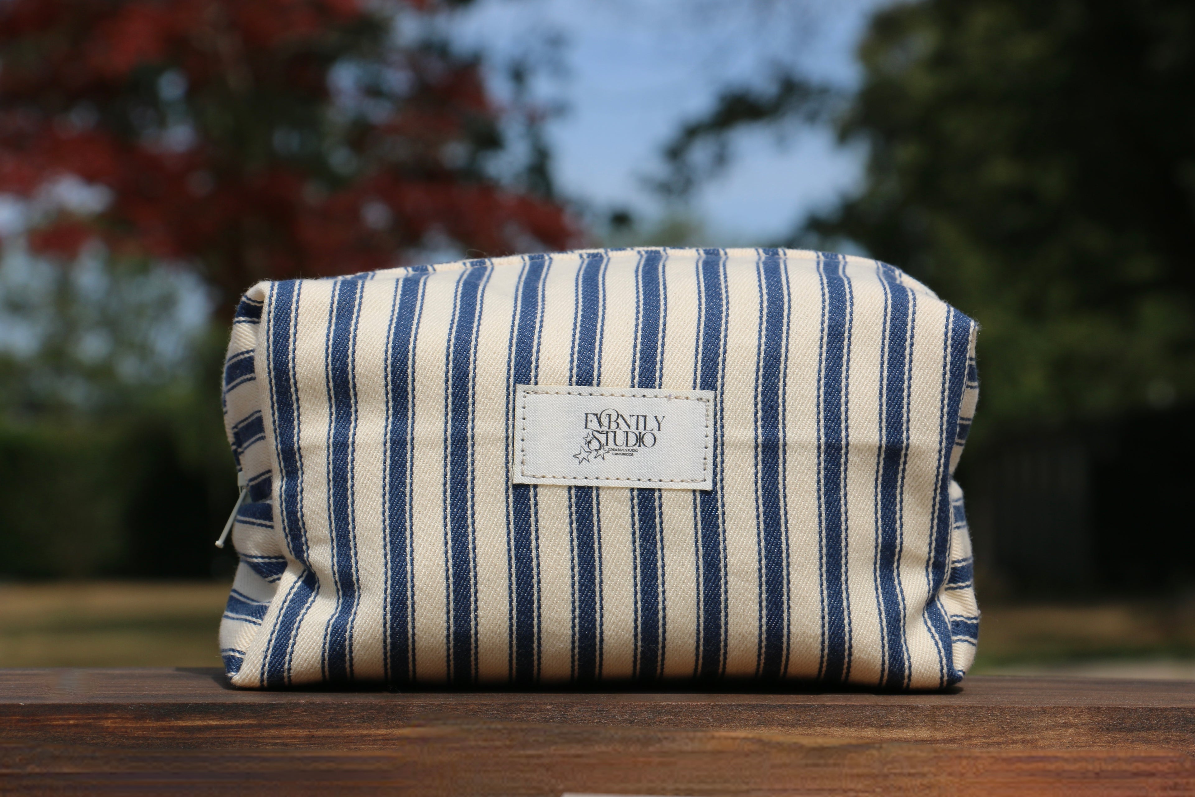 Makeup Pouch French Navy
